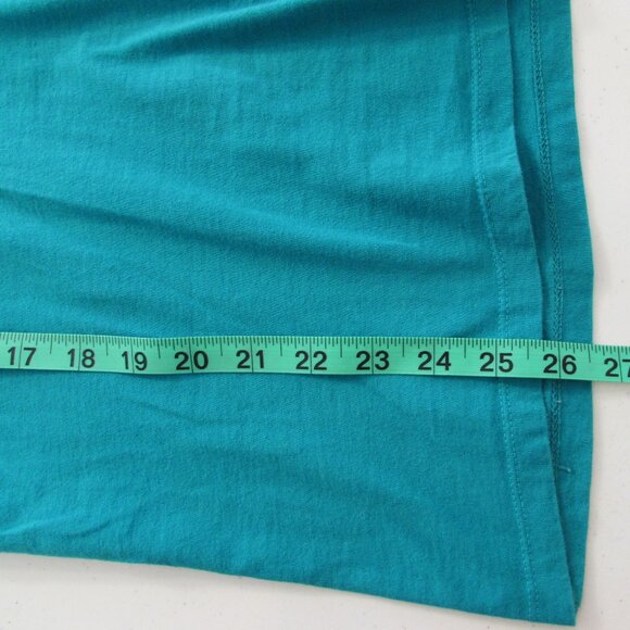 The North Face Teal Cotton Tree and Birds Tee Large - Picture 10 of 11